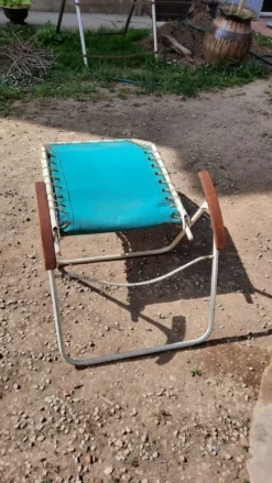 Chaise longue basculante