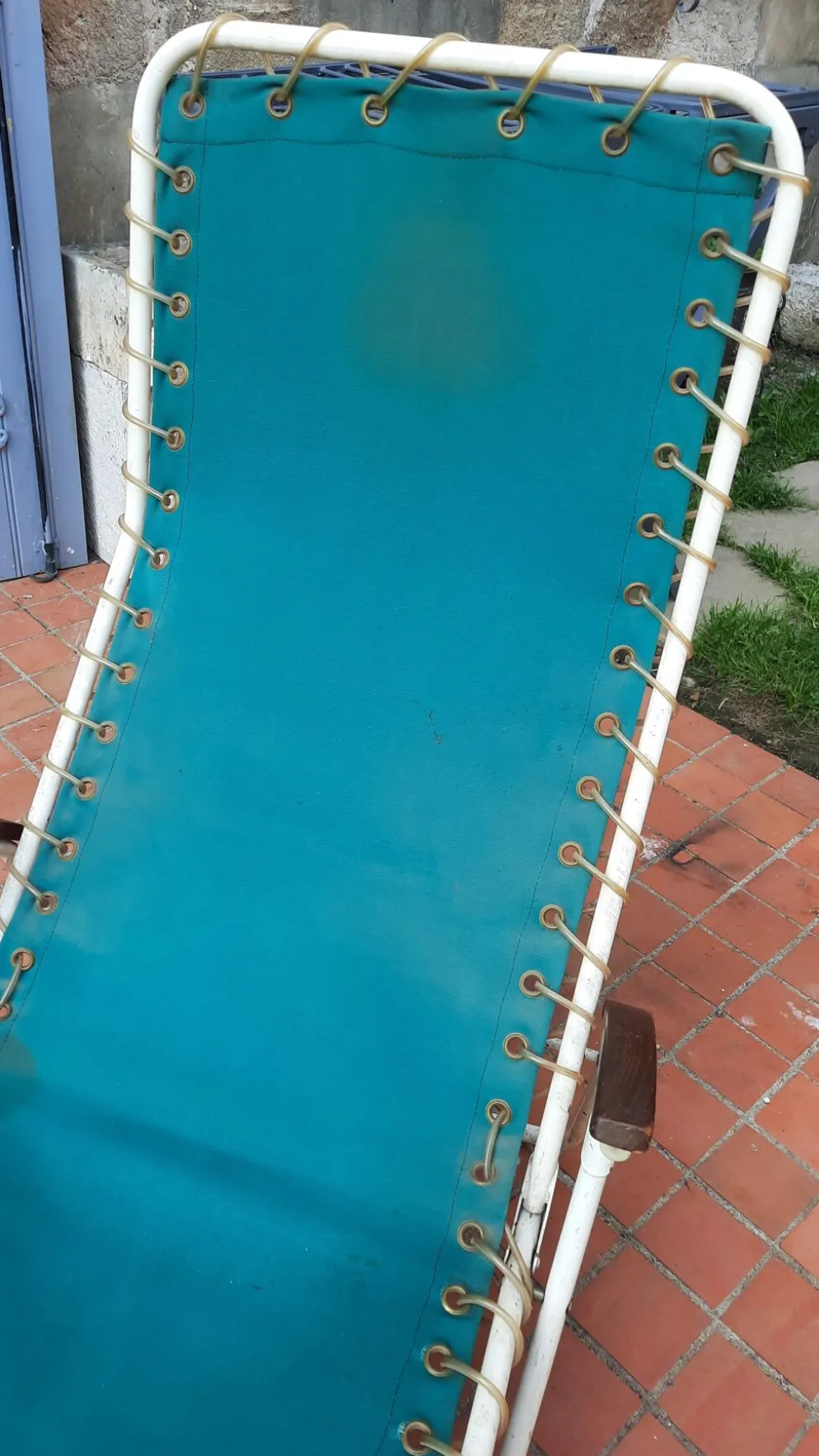 Chaise longue basculante