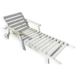 Chaise longue bois