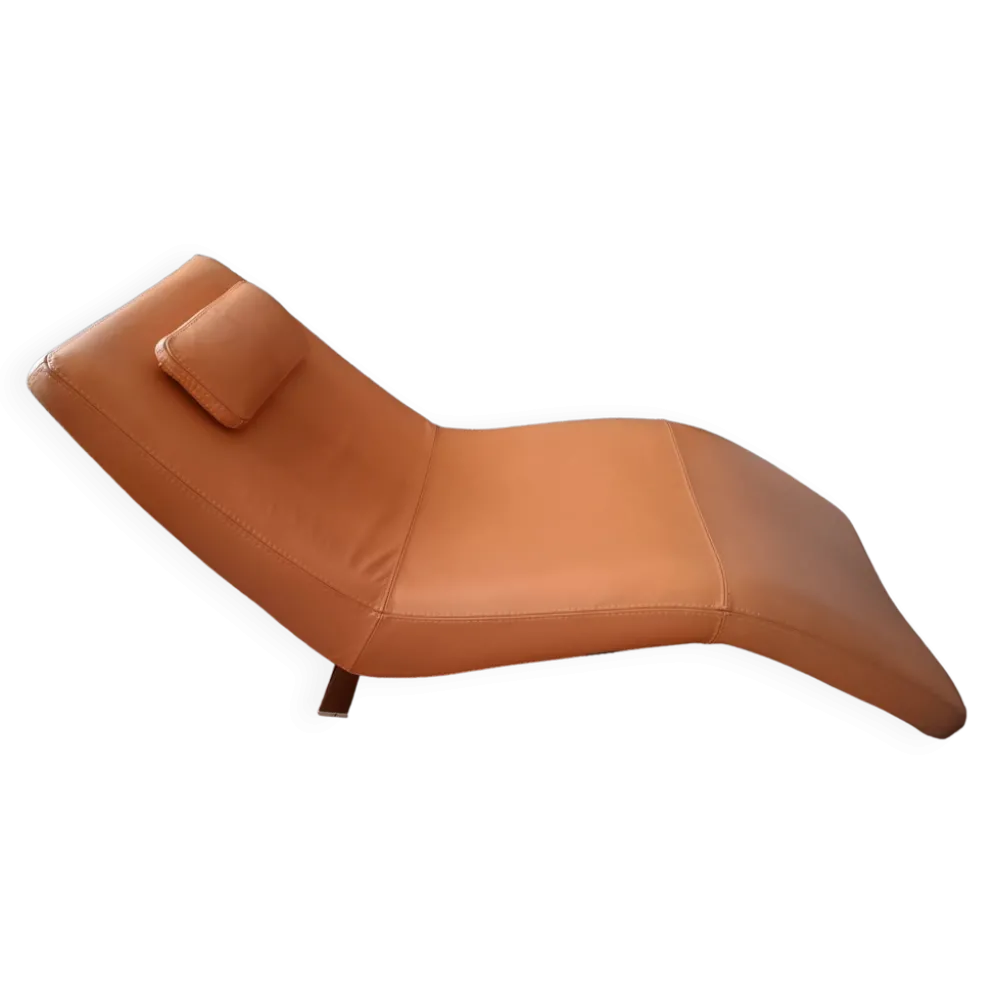 Chaise longue Deluxe cuir