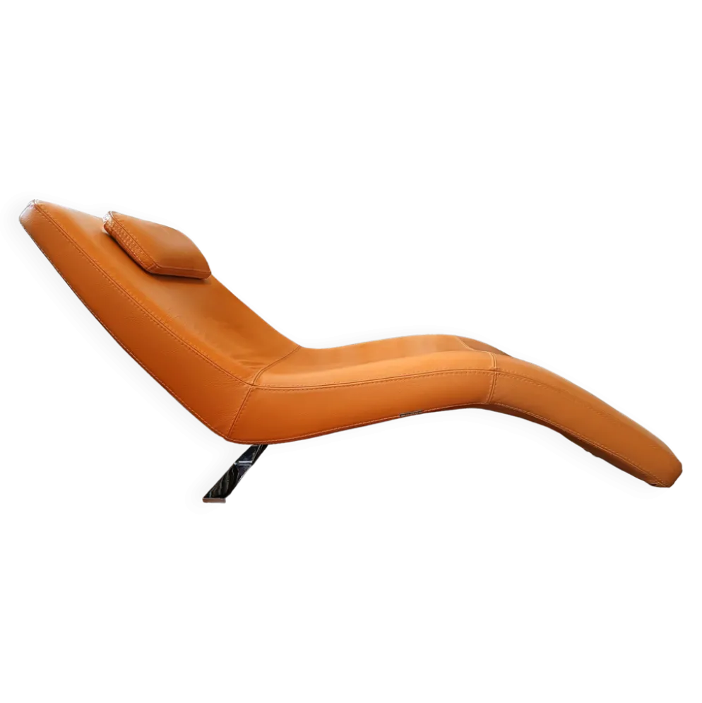Chaise longue Deluxe cuir