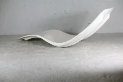 Chaise longue en fibre de verre, Charles Zublena, circa 1965