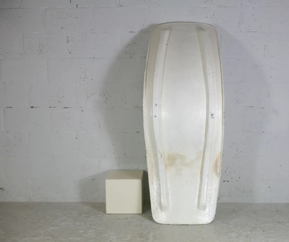 Chaise longue en fibre de verre, Charles Zublena, circa 1965