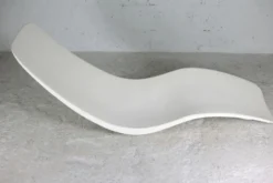 Chaise longue en fibre de verre, Charles Zublena, circa 1965