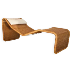 Chaise longue P3S de Tito Agnoli pour Pierantonio Bonacina, Italie années 60