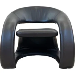 Chaise longue sculpturale 80s