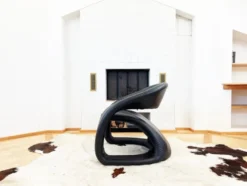 Chaise longue sculpturale 80s