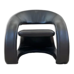 Chaise longue sculpturale 80s