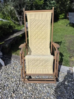 Chaise longue transat année 50