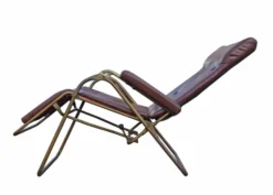Chaise longue transat vintage lama années 60