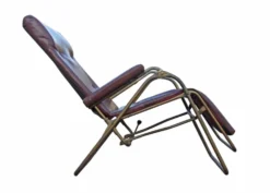 Chaise longue transat vintage lama années 60
