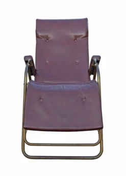 Chaise longue transat vintage lama années 60