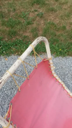 Chaise longue vintage design Bartolucci et Waldheim des années 50/60