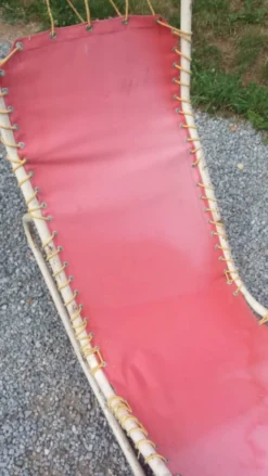 Chaise longue vintage design Bartolucci et Waldheim des années 50/60