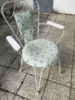 5 chaises de jardin, 1950