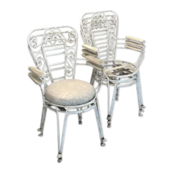 5 chaises de jardin, 1950