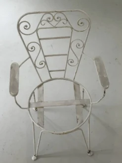 5 chaises de jardin, 1950