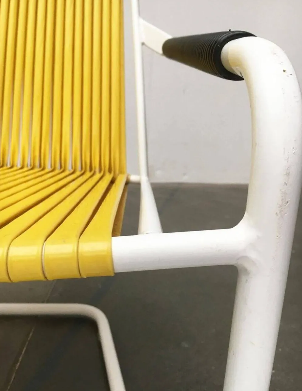 Chaises de jardin empilables Mauser allemandes de style mid-century moderne, ensemble de 3.