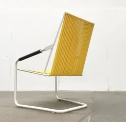 Chaises de jardin empilables Mauser allemandes de style mid-century moderne, ensemble de 3.
