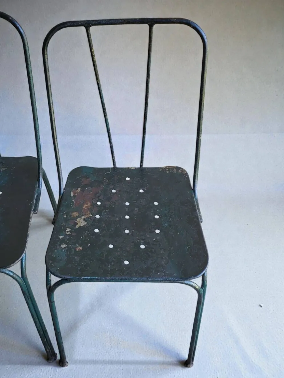 Chaises de jardin Parc et Jardin de Paris, 1950's (*4)