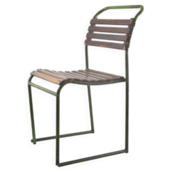 Chaises de patio / véranda vintage – Musée Boijmans, Rotterdam (11 disponibles)