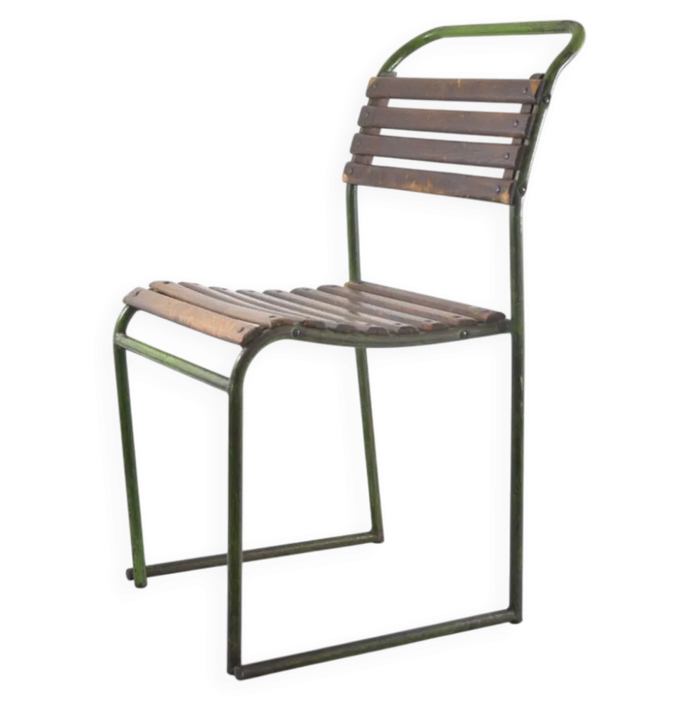 Chaises de patio / véranda vintage – Musée Boijmans, Rotterdam (11 disponibles)