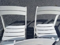 6 chaises jardin vntage 60 70 R Gleizes