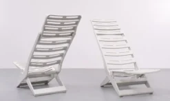 Chaises pliantes Fanini Fain Ascoli Piceno Maratea, années 1970, Italie
