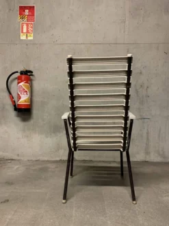 Chaises Salon de Jardin Vintage Design Rétro Fauteuil 70’s