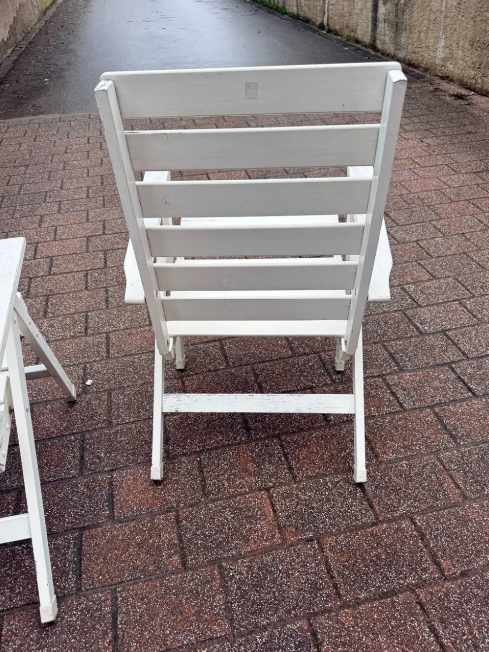 2 chaises transat des années 80