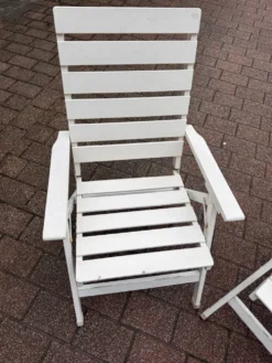 2 chaises transat des années 80