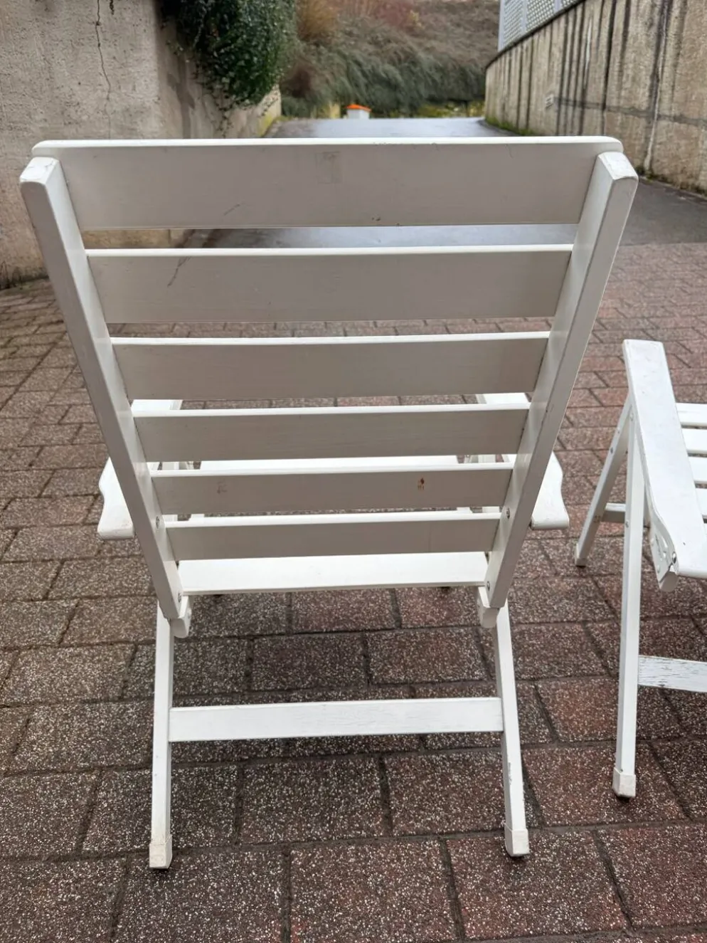 2 chaises transat des années 80