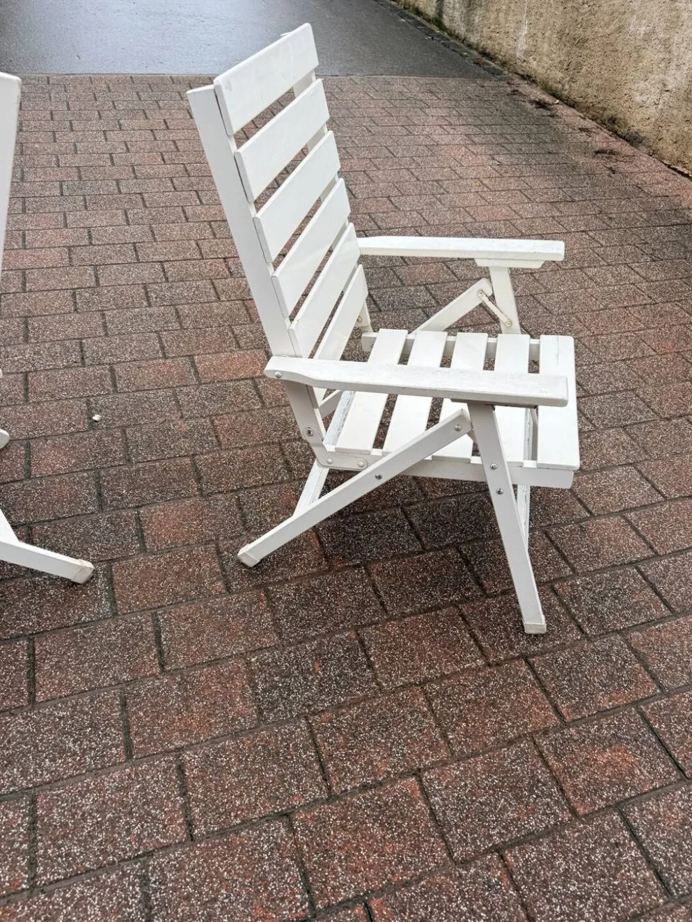 2 chaises transat des années 80