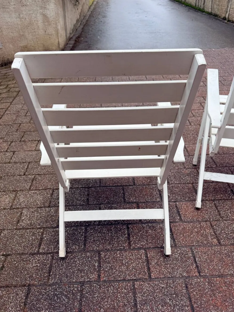 2 chaises transat des années 80