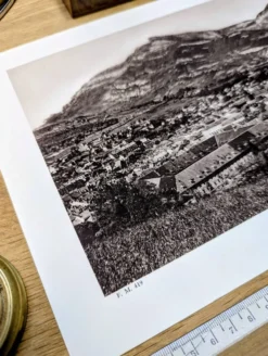 Chambéry, Savoie, planche photo imprimée en 1942.