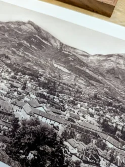 Chambéry, Savoie, planche photo imprimée en 1942.