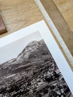 Chambéry, Savoie, planche photo imprimée en 1942.