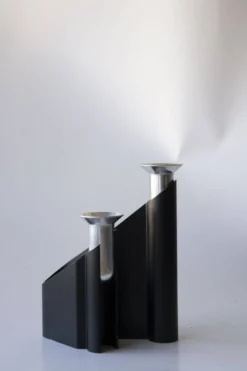 Chandelier double « Labyrinth » par Lene Munthe pour Georg Jensen, 1990s