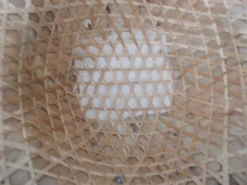 Chapeau asiatique style colonial en paille