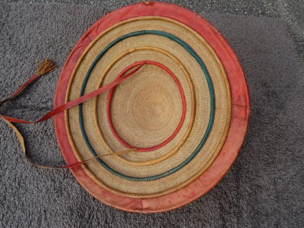Chapeau coiffe de tribu Fulani Peulh, Afrique