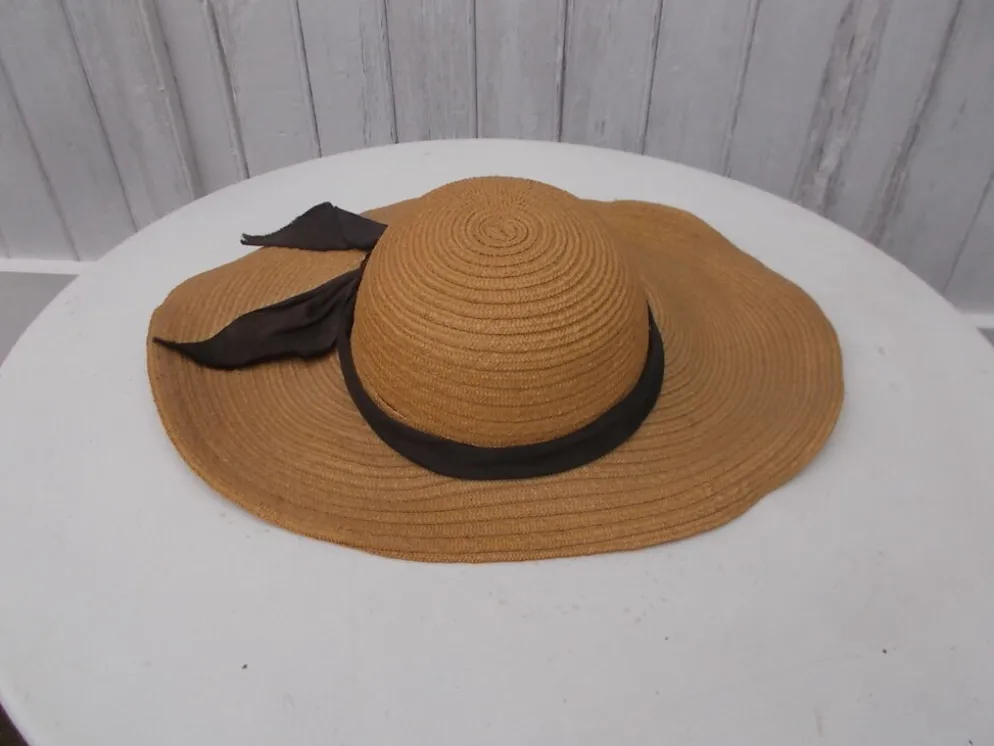 Chapeau paille ancien