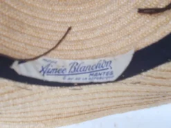 Chapeau paille ancien
