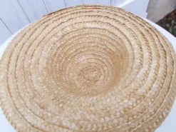 Chapeau paille vintage