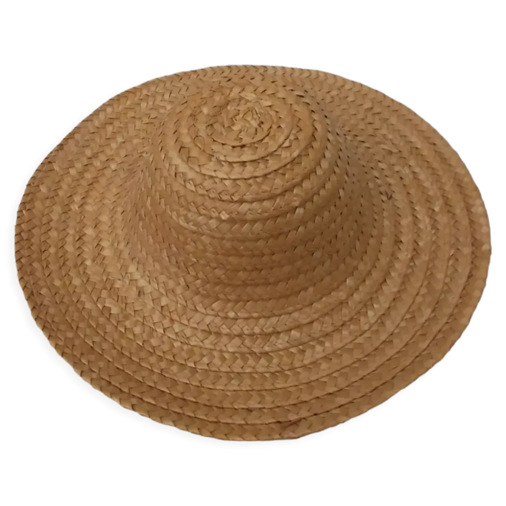 Chapeau paille vintage
