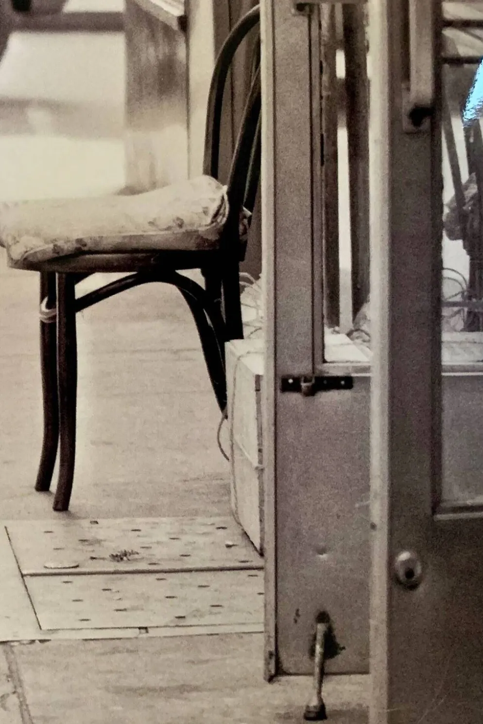 Chat & cireur – NYC 1960 Regard drôle, scène brute. Un instant de rue culte