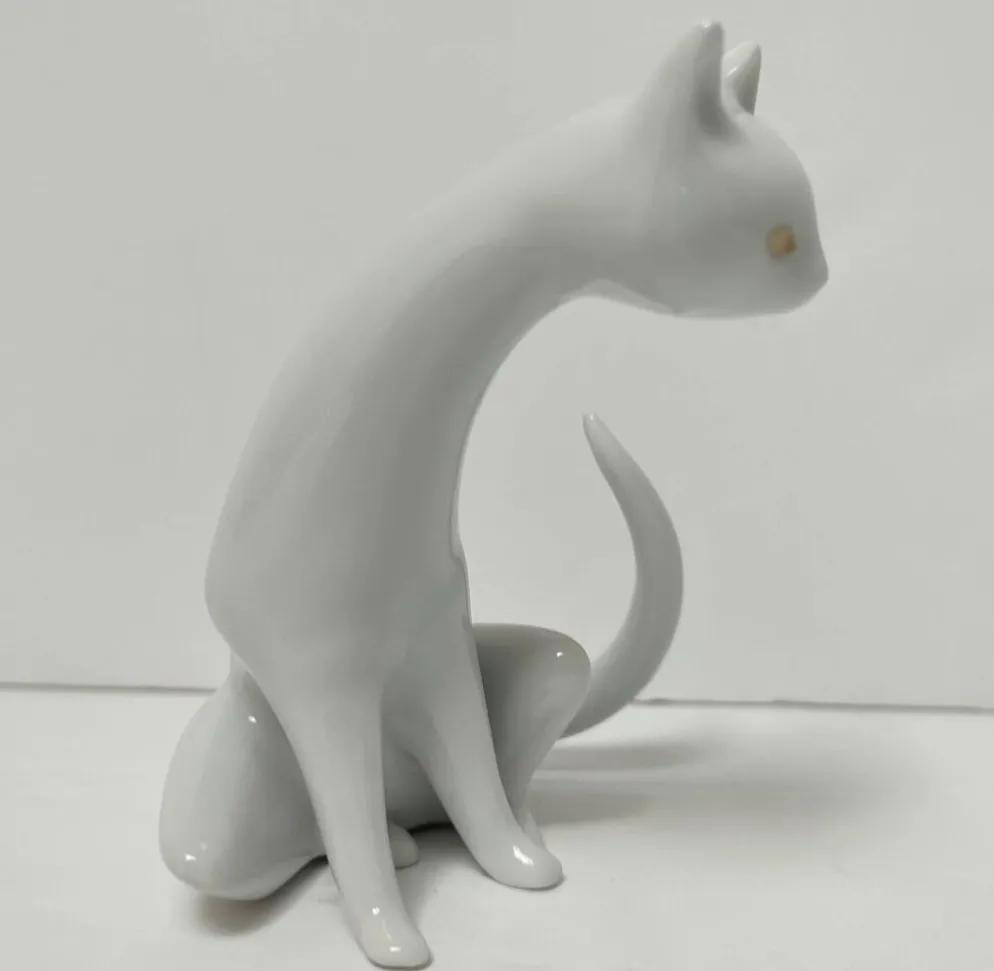 chat hollohaza design années 80 signé