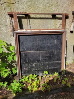 Cheminée en marbre gris mi XIXe