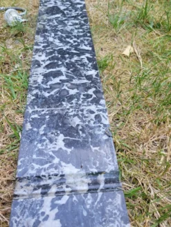 Cheminée en marbre gris mi XIXe