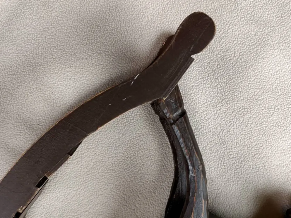Cheval a bascule rétro bois