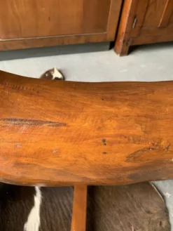 Cheval à bascule en bois
